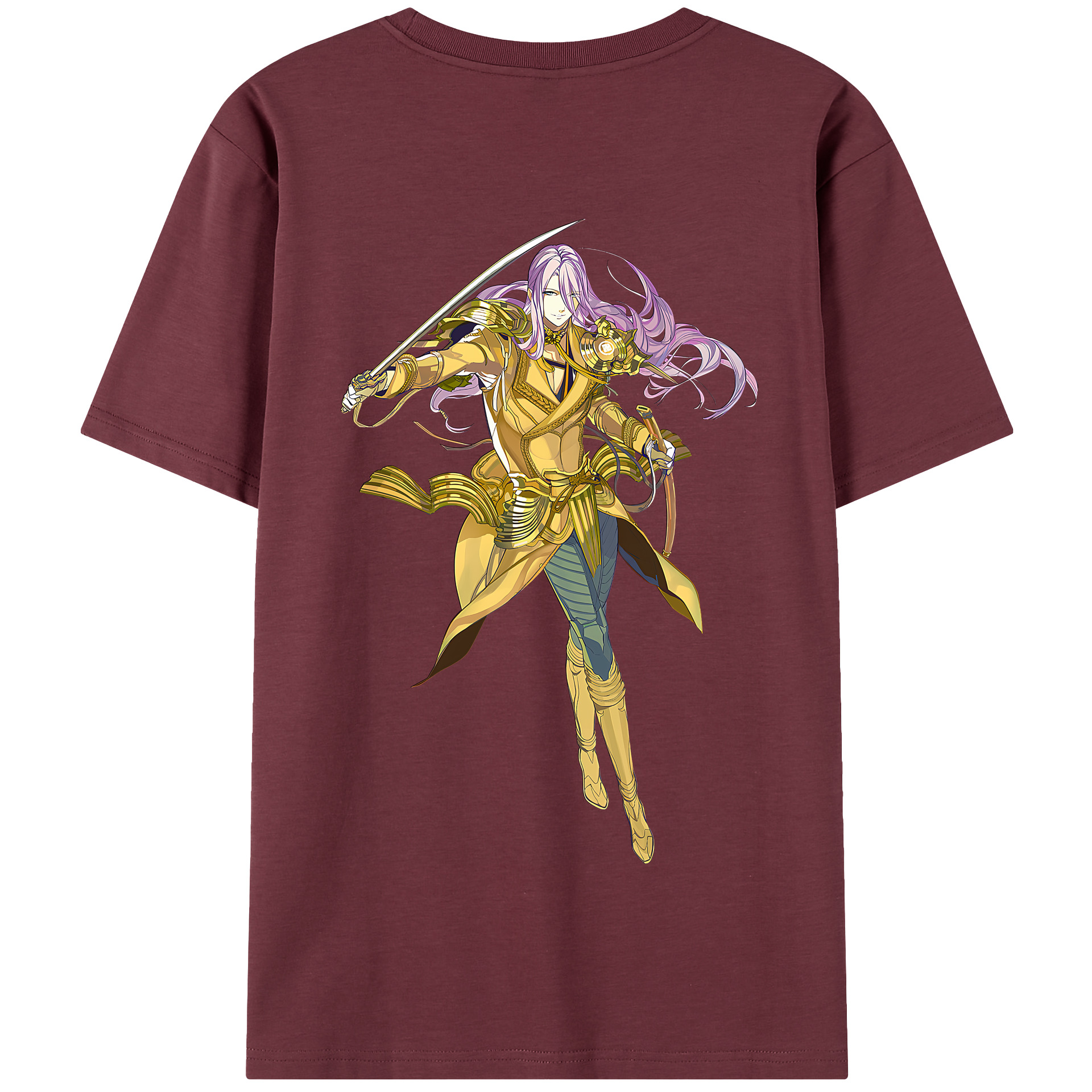 （画像用） 刀剣乱舞 Touken Ranbu 綿100％半袖Tシャツ（背面プリント）